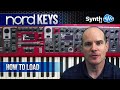 How to load synthcloud libraries in your nord keyboards  nord manager 