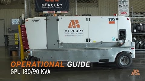 How to Operate a TLD 90/180 KVA GPU | Complete Step-by-Step Operations Guide