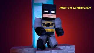 How To Download Batman in Vanilla Minecraft [1.10.2 Command]