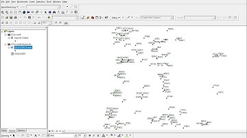 convert txt file of total station into csv or xls file and plotting in ArcGis