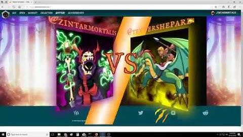 Steem Monsters Battles - @zintarmortalis vs. @aggroed (tendershepard)
