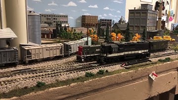 My 4x16 HO Layout - Waters Street Freight Car Exchange