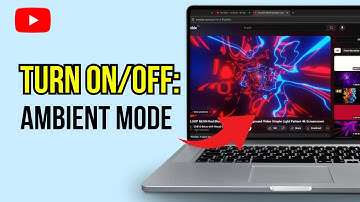 How To Turn ON and OFF Ambient Mode On PC/Laptop