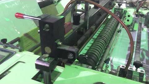 chovyting overlap rolling drawstring bag making machine