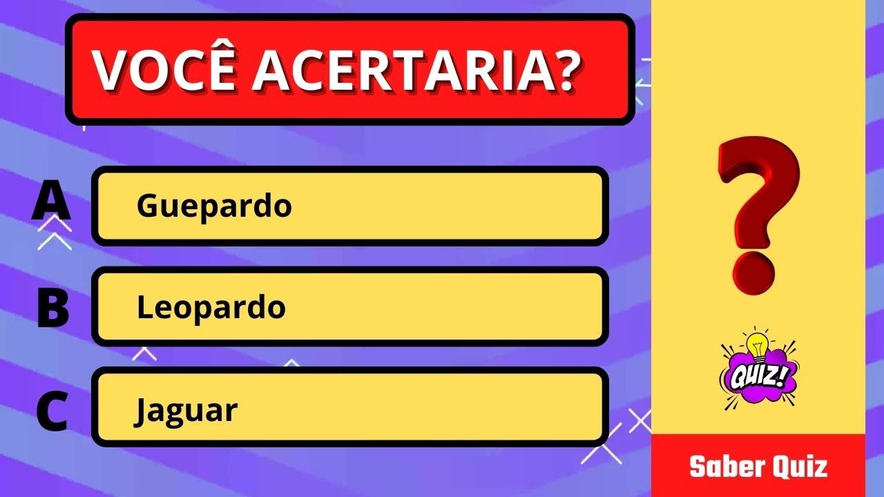 QUIZ CONHECIMENTOS GERAIS I PERGUNTAS E RESPOSTAS I PARTE 13 