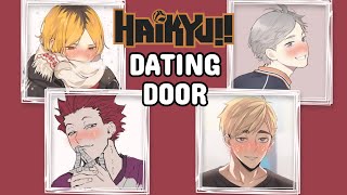 Dating Door Game - HAIKYUU pt. 2 screenshot 5