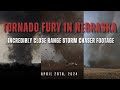 Tornado fury nebraska   epic close range tornado footage 4k