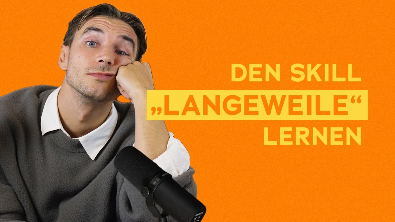 Glücklicher und erfolgreicher durch Langeweile!