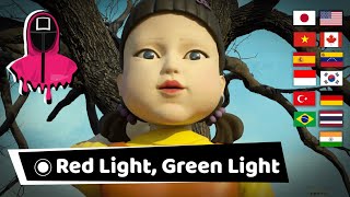 'Red Light, Green Light' Squid Game in Different Languages - Doll Song Scene