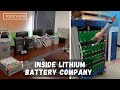 Inside Look Lithium Battery Co. Big Battery! Shop TOUR