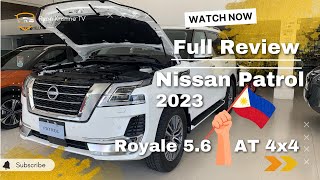 Nissan Patrol Royale 2023 5.6 AT 4x4 V8 || Impressions || Full Size SUV || @RyanKristine