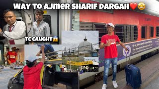 Way To Ajmer Sharif Dargah✈️ || Mumbai To Ajmer Vlog #vlogs #ajmer #ajmersharif