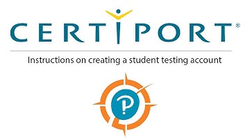 Create Certiport Testing Account (2019)