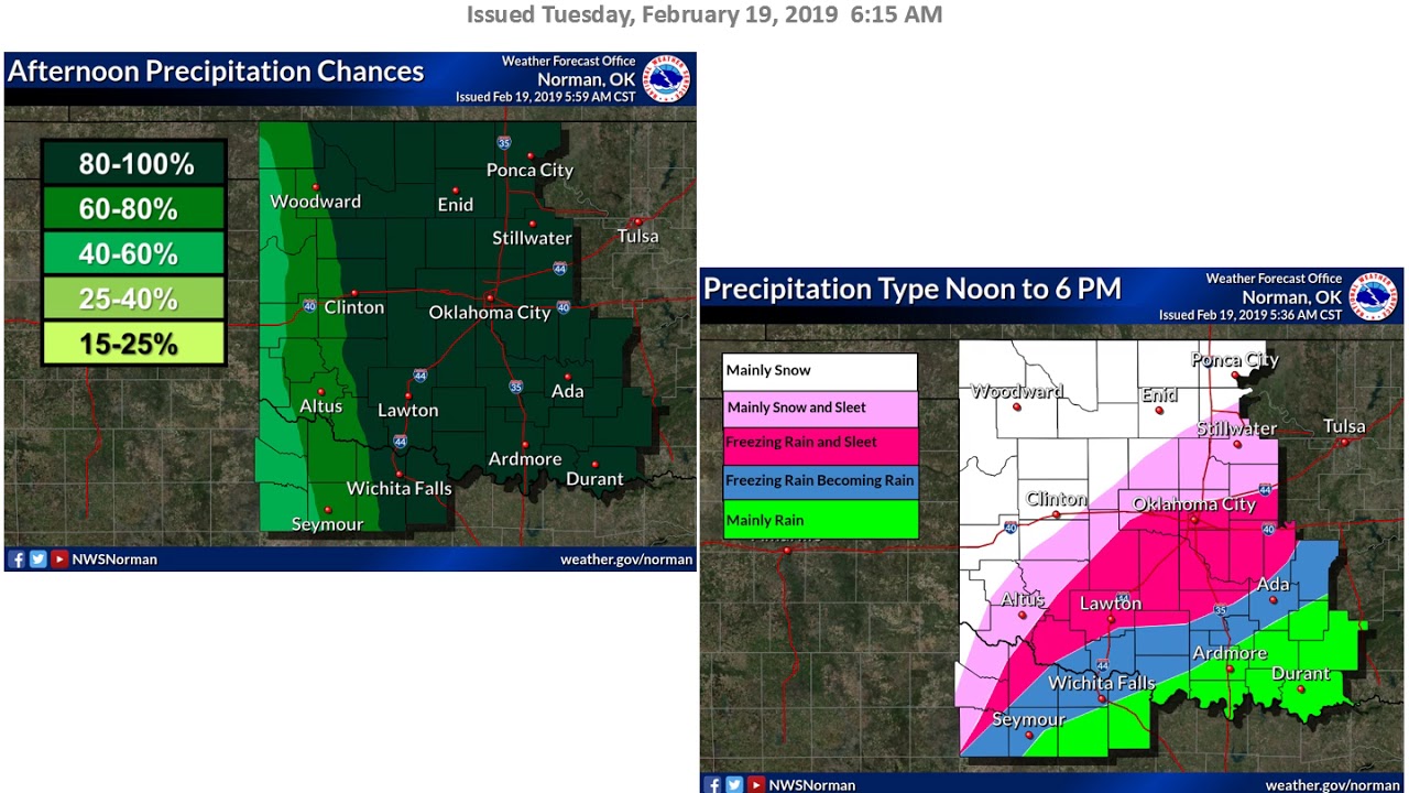 Feb 19 2019 Morning Winter Weather Update YouTube