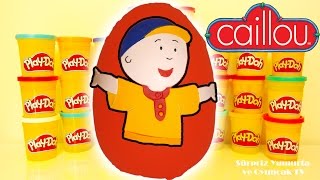 Oyun Hamuru ile Dev Caillou Sürpriz Yumurta | Play Doh Kayu Dev Sürpriz Yumurta izle