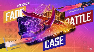 Introducing The Fade Battle Case! 🤩 #skinclub