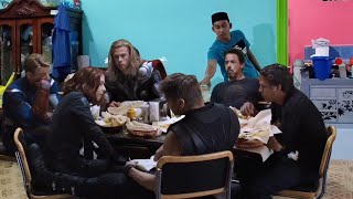 Dinner with Avengers team