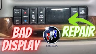 2005 Buick Park Avenue Climate Control Display Repair #chevrolet #3800