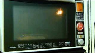 スピードあたため機能の比較 東芝「石窯オーブン ER-H8」 - YouTube