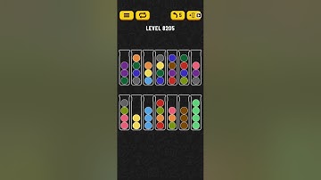 Ball Sort Puzzle Level 8205