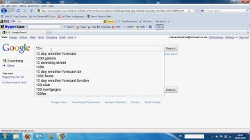Google Tricks (part 1)