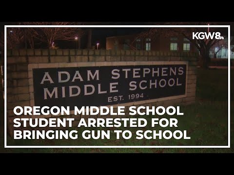 Stephens Middle School student arrested after bringing gun to school