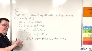 GCSE Maths: A6h-20 Proof Example 6