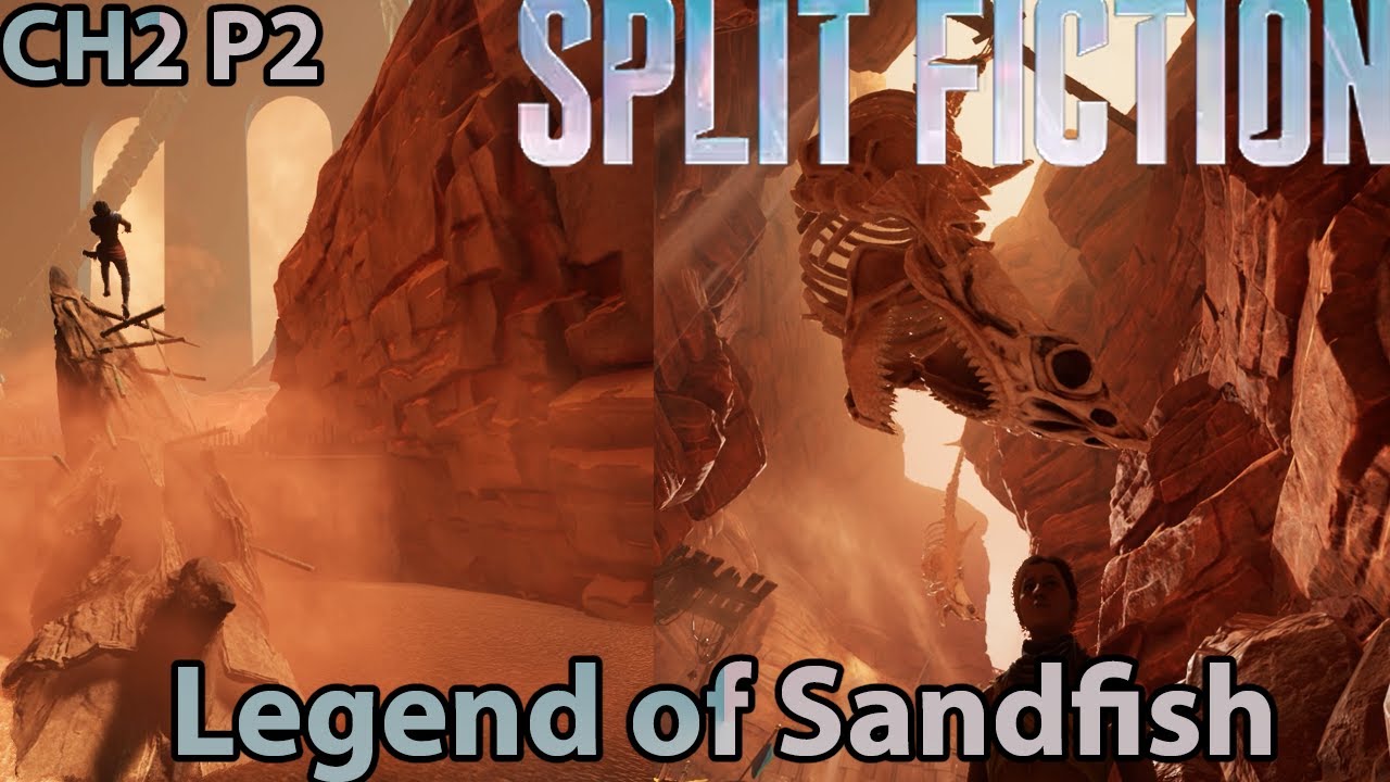 Split Fiction | Neon Revenge: Legend of the Sandfish Full Playthrough & Gameplay