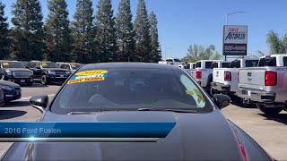 2016 Ford Fusion Clovis  Fresno  Kerman  Firebaugh  Mendota  Visalia Clovis Ford Clovis Ca