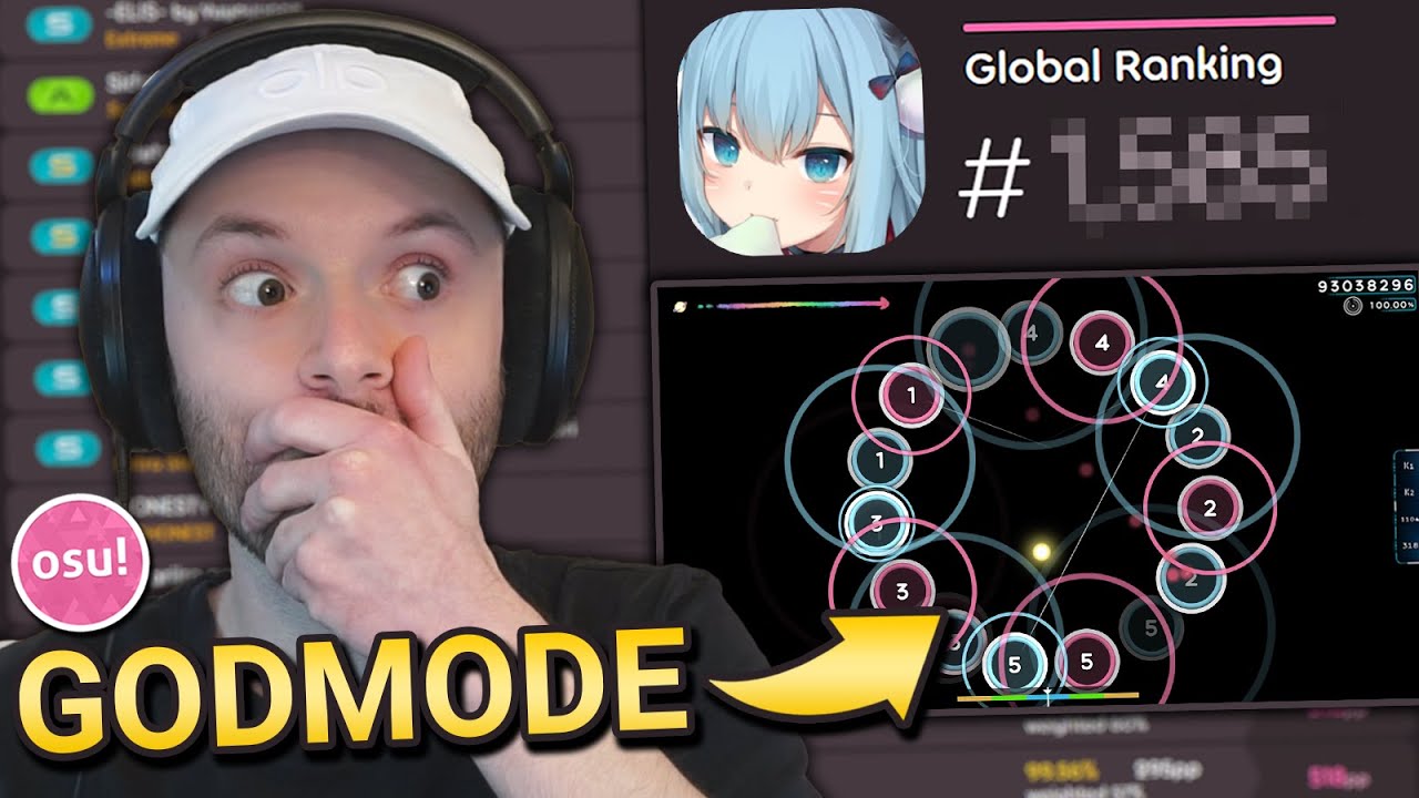 Угадай свой рейтинг в osu! по клипам в GODMODE (ОПЯТЬ)