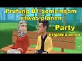 Prüfung B1 (DTZ) gemeinsam etwas planen | Party organisieren