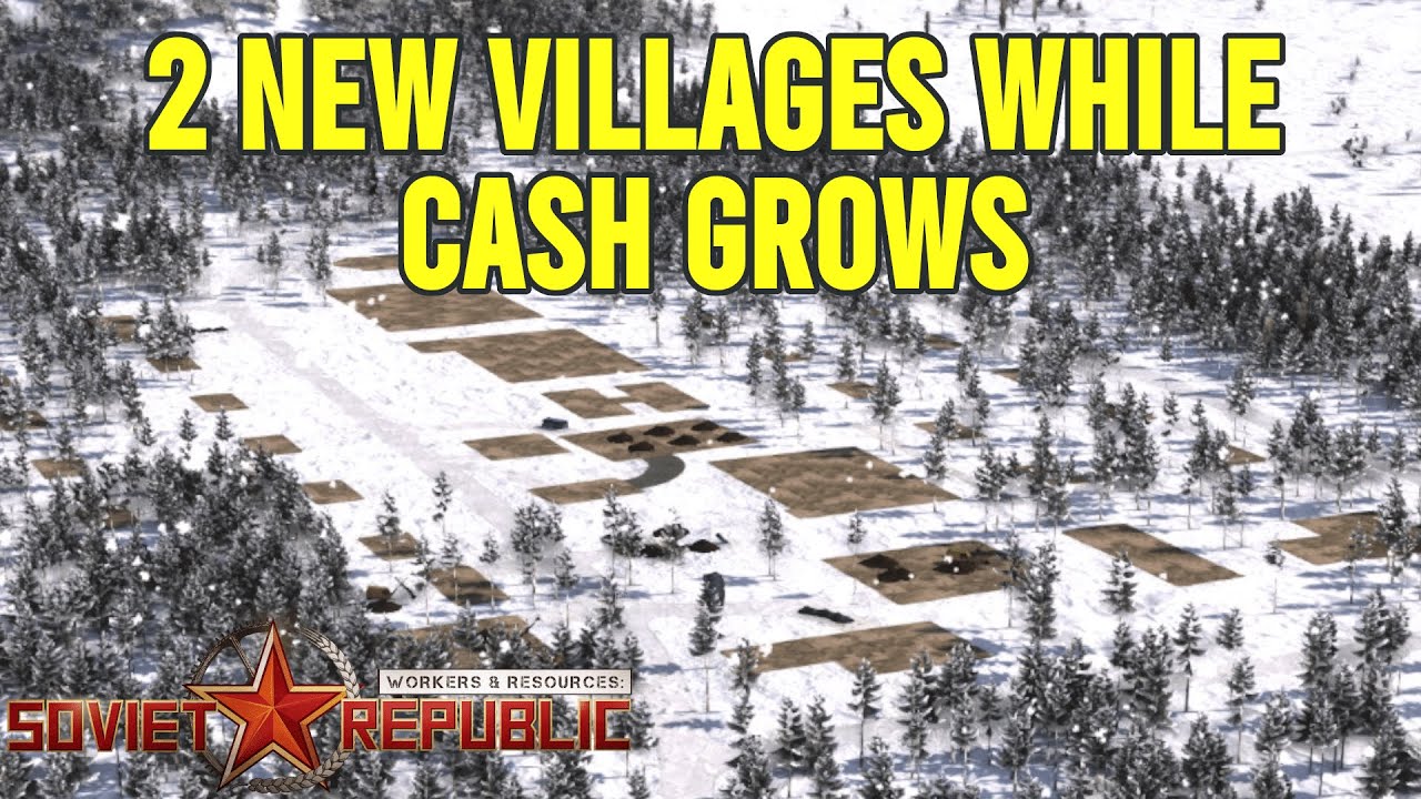 Building 2 small Villages | Workers and Resources Soviet Republic ...