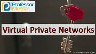 Virtual Private Networks  SY0601 CompTIA Security+ : 3.3