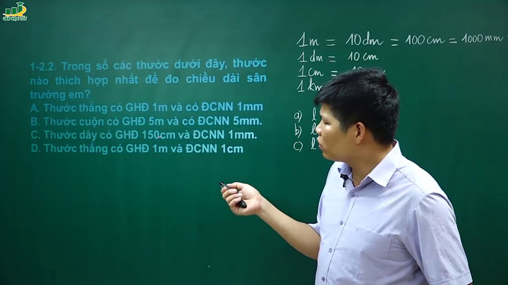 Bài tập về đo độ dài vật lí lớp 6 năm 2024