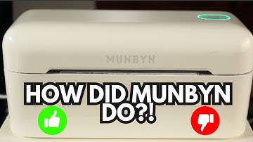 Everything You NEED From A to Z with the Munbyn RW402B Printer