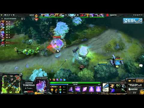 Quantic Gaming vs Mousesports Game 3 RaidCall EMS One Summer DOTA 2 Cup #3 TobiWan