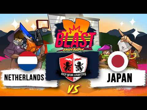 Netherlands vs Japan | Rep Your Country | Final | The Legits Blast 2026