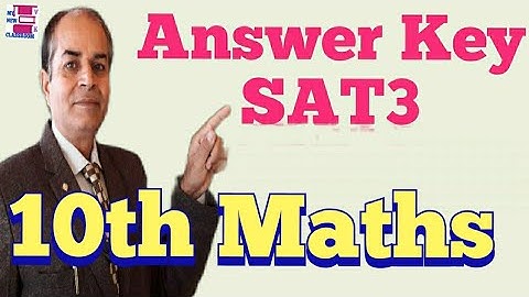 solved question paper mathematics class 10 Sat3 hbse answer key by vijay kumar