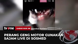 Tawuran Antar Geng Motor, Tiga Pelaku Pembacokan Dibekuk Polisi | Kabar Hari Ini tvOne