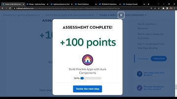 Salesforce Trailhead - Create a Hello World Aura Component