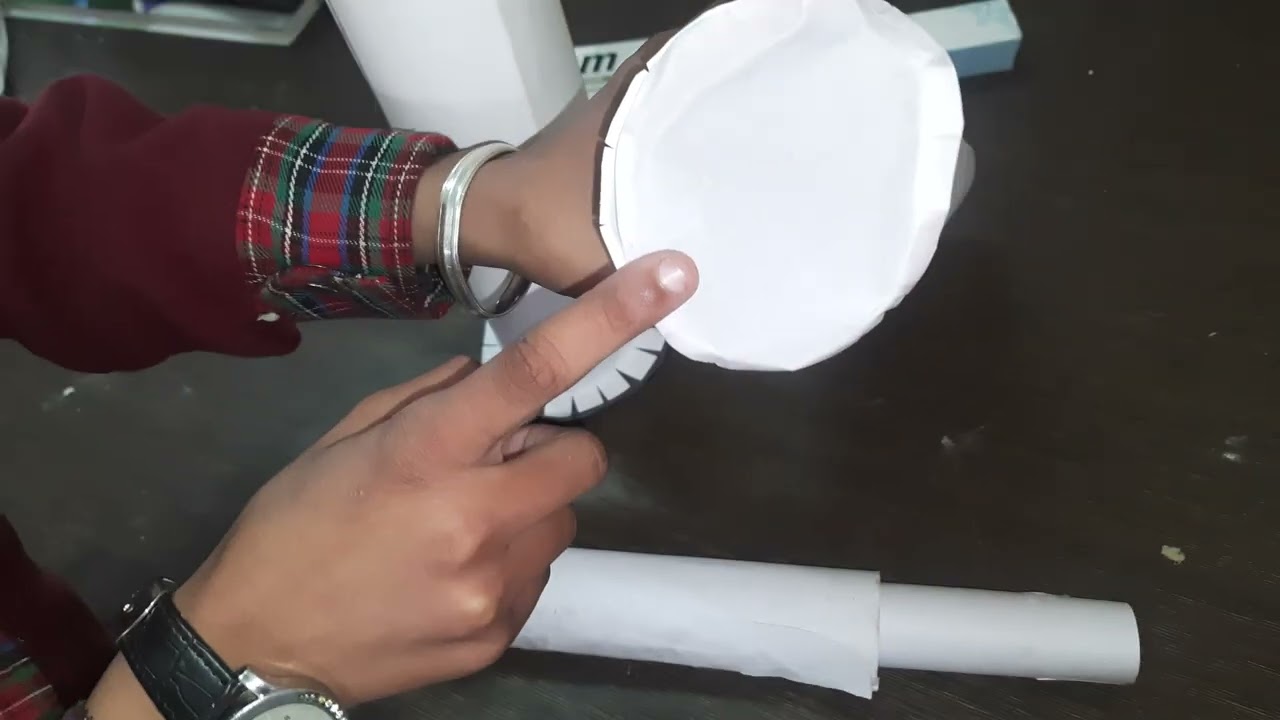 How to make model of pin hole camera