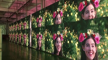 P3 9 Indoor Led Videowall Aging Test Video