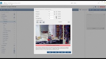 Video Analytics  - How to use manual calibration