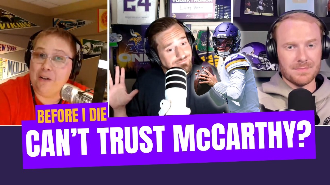 J.J. McCarthy continues to look JITTERY for Minnesota Vikings; will he remain on the roster? J.J. McCarthy continues to look JITTERY for Minnesota Vikings; will he remain on the roster?