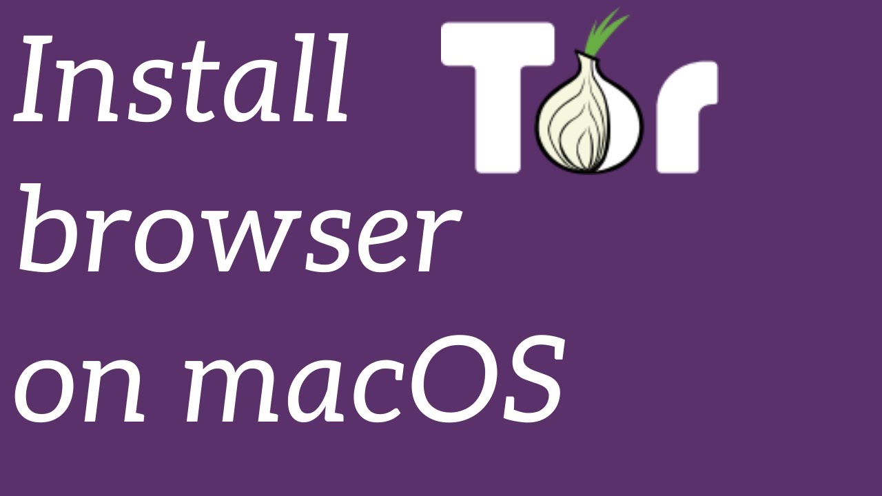 Download How to install TOR browser on macOS?