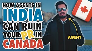 THIS ONE 'INNOCENT MISTAKE' CAN RUIN YOUR  CANADA PR JOURNEY | INDIAN AGENT FRAUDS