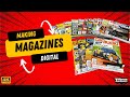 Diy how to scan vintage magazines  analog to digital  archiving to pdf