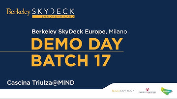 Berkeley SkyDeck Europe, Milano | Batch 17 Demo Day