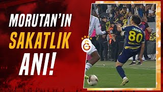 Ankaragücü'nde Kiralık Olarak Forma Giyen Futbolcumuz Morutan Sakatlanarak Oyunu Sedye İle Terk Etti