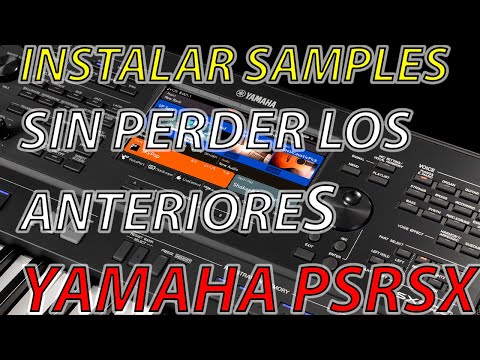 INSTALAR PACK SIN PERDER CONTENIDO PREESTABLECIDO EN YAMAHA PSRSX ?